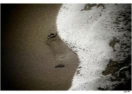impronte sabbia